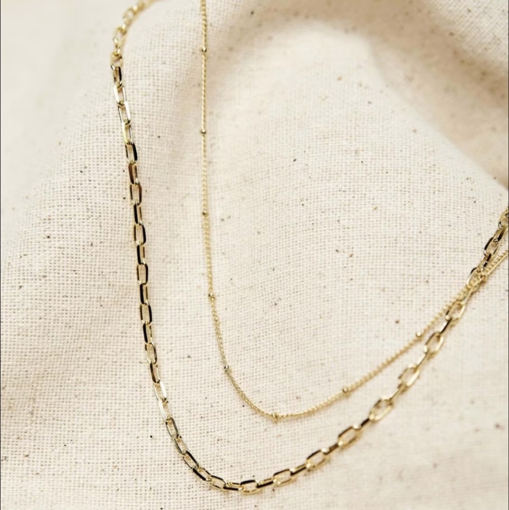 EACH Jewels Layering Necklace Set NWT